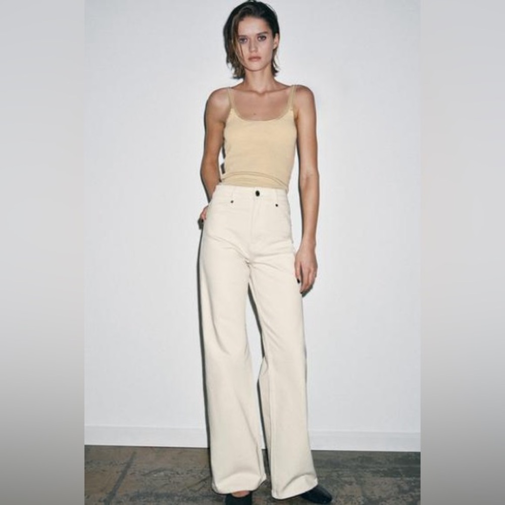 Zara wide leg jeans